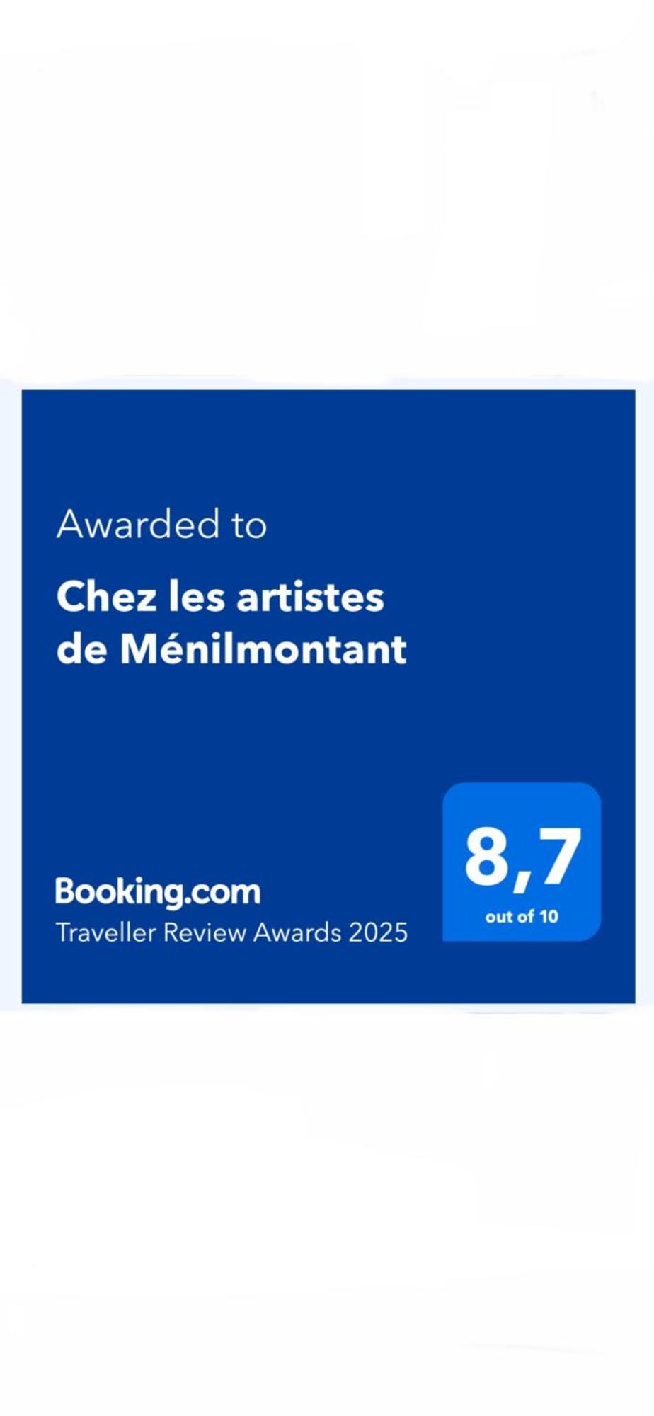 Chez Les Artistes De Menilmontant Appartement Parijs Buitenkant foto